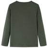 Vidaxl Child's Shirt à manches longues 128 Kakikientig