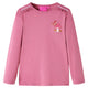 Vidaxl Child's Shirt à manches longues 128 Couleur de framboises