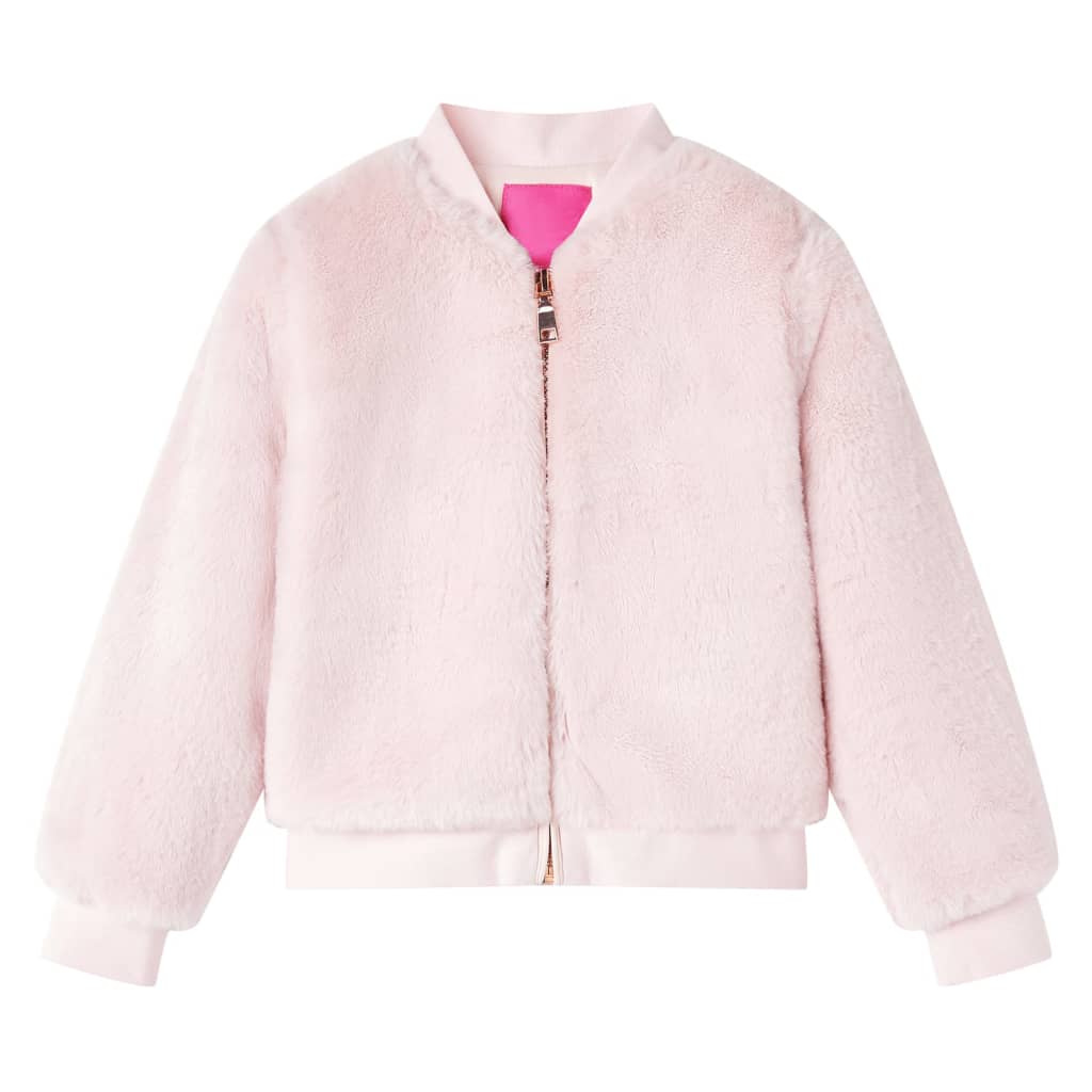 Vidaxl Children's Jacket 104 Art Supply Pink Soft