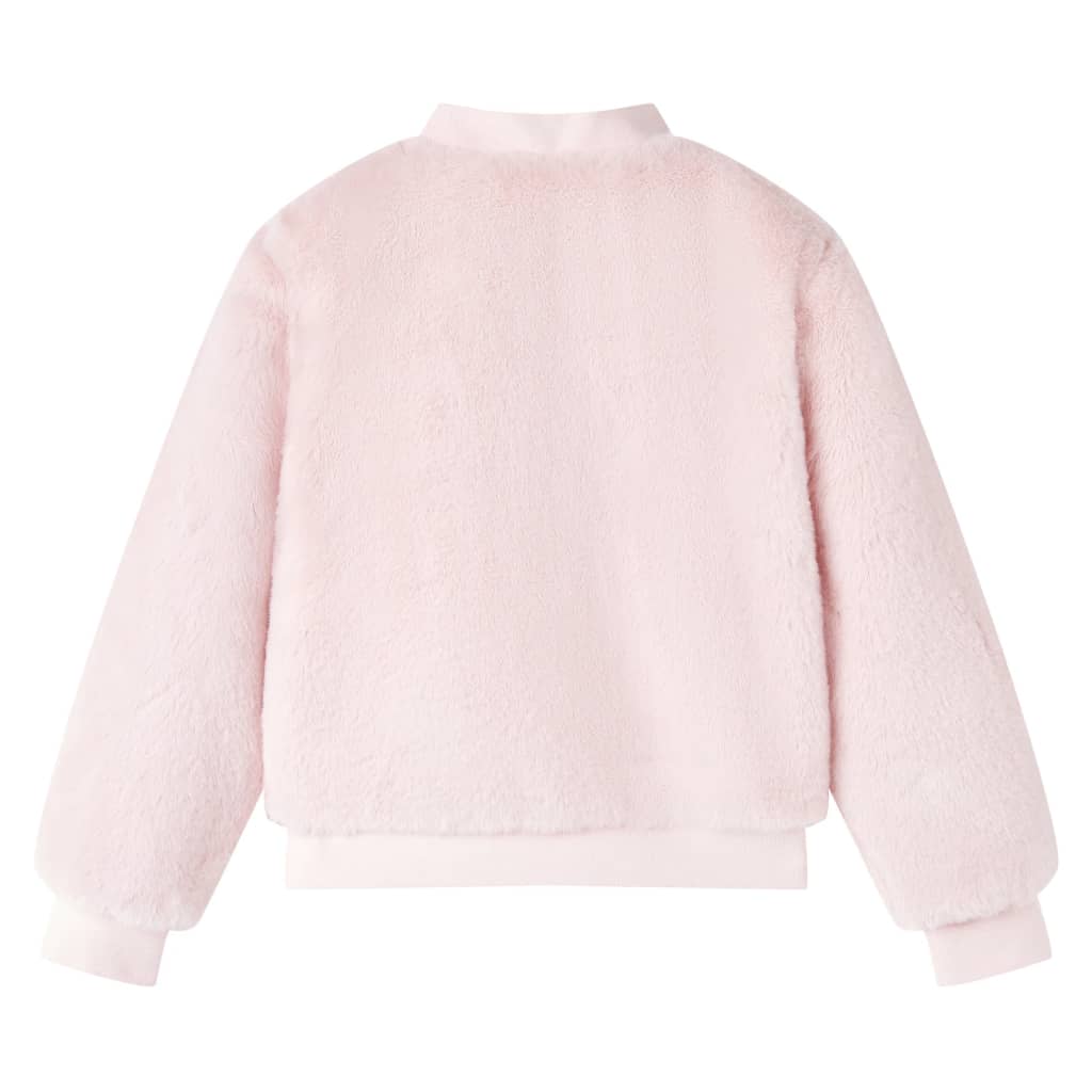 Vidaxl Children's Jacket 140 Art Supply Pink Soft