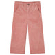 Vidaxl Kinderbroek 104 Rib Velvet Old Pink