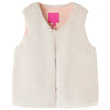 Veste pour enfants Vidaxl 92 kunstvacht beige