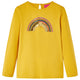 Vidaxl Children's Shirt avec manches longues 92 Ochère -colored