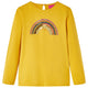 Vidaxl Children's Shirt avec manches longues 104 Ochère -colored