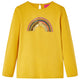 Vidaxl Children's Shirt à manches longues 116 Ochère -colored