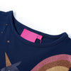 Vidaxl Child's Shirt à manches longues 140 bleu marine