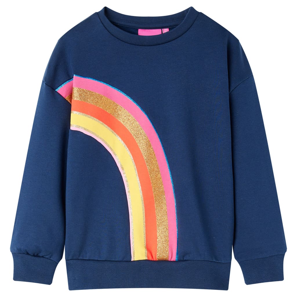 Pull pour enfants Vidaxl 116 bleu marine