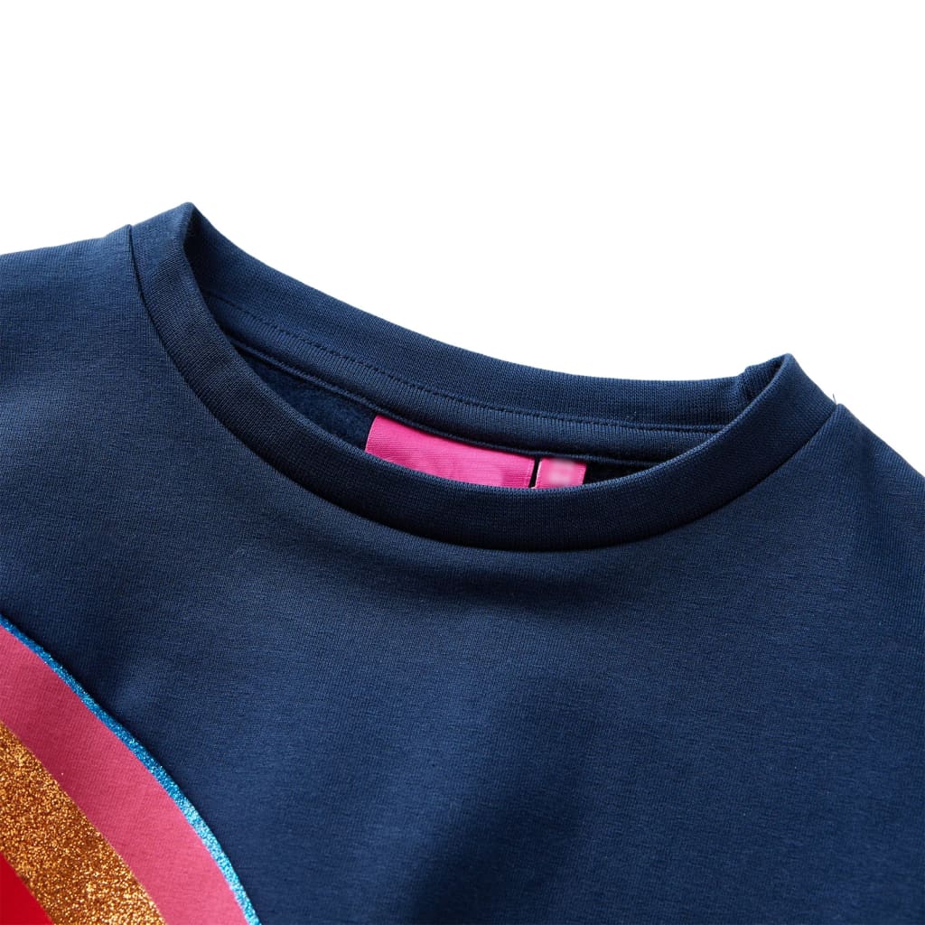 Pull pour enfants Vidaxl 128 bleu marine