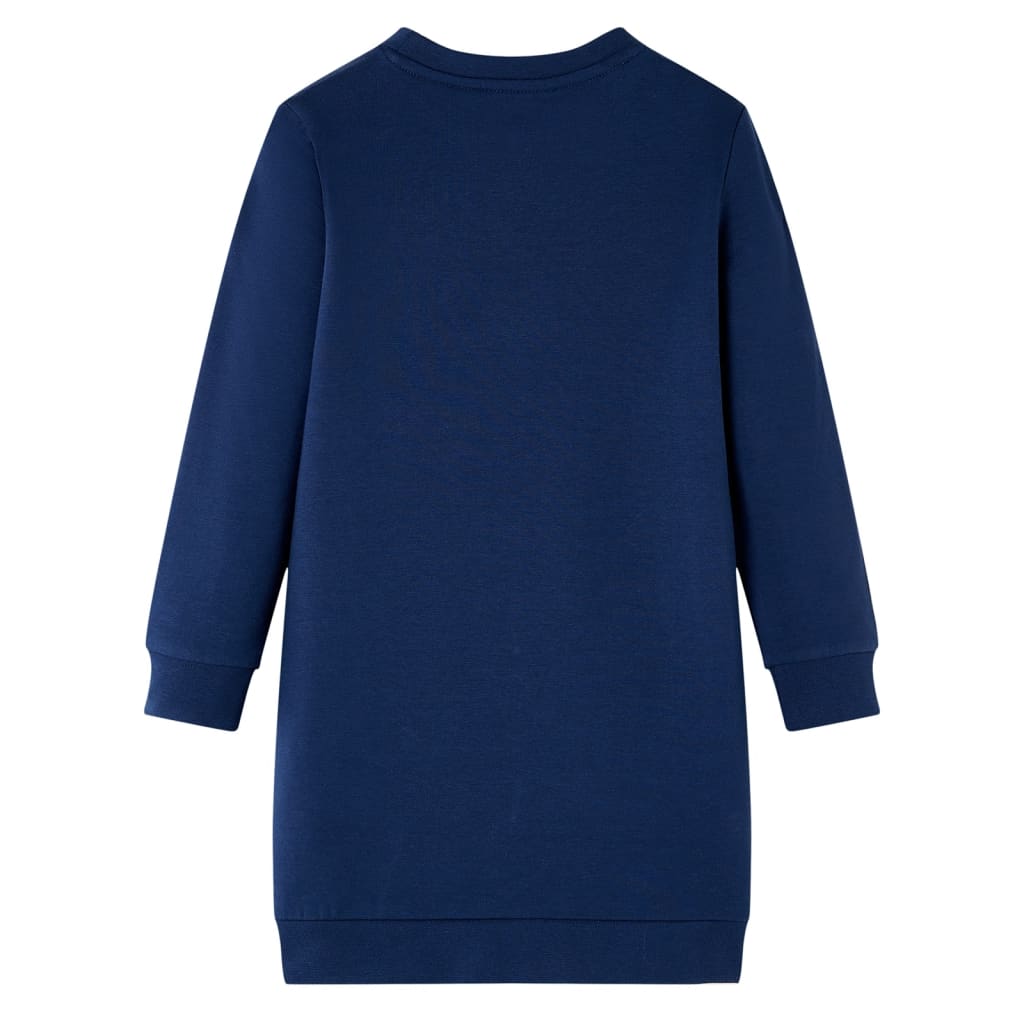 Vidaxl Robe pour enfants 92 bleu marine