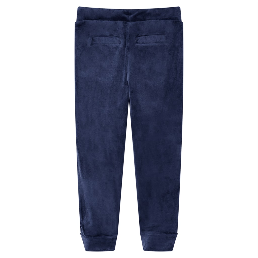 Vidaxl pantalon de jogging pour enfants 92 bleu marine