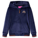 Veste pour enfants Vidaxl avec capuche 128 bleu marine