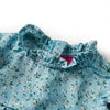 Vidaxl Robe pour enfants à manches longues 140 bleu