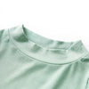 Vidaxl Children's Shirt avec manches longues Col Col 92 Couleur de menthe foncée