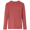 Vidaxl Children's Shirt à manches longues et à basse col 140 Reddish-Brown