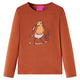 Vidaxl Children's Shirt à manches longues 104 colored cognac