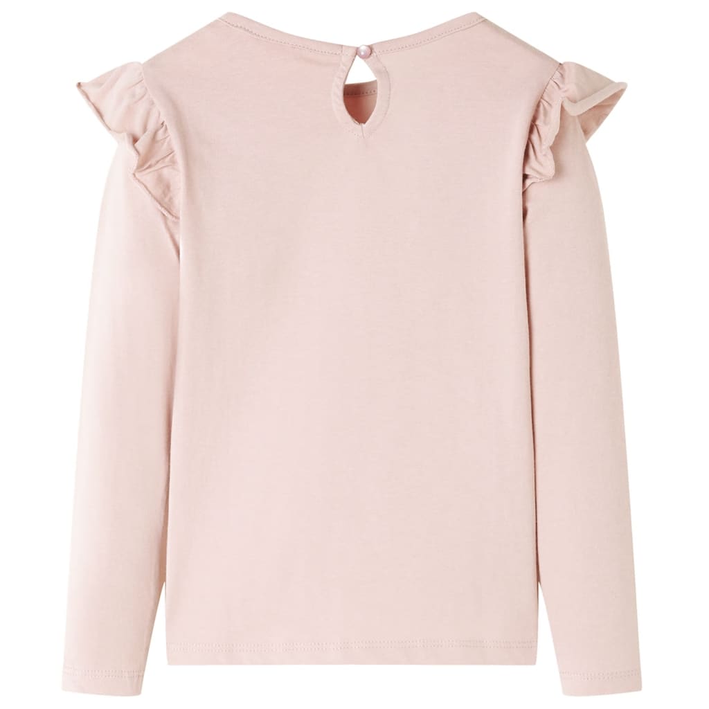 Vidaxl Child's Shirt à manches longues 92 rose