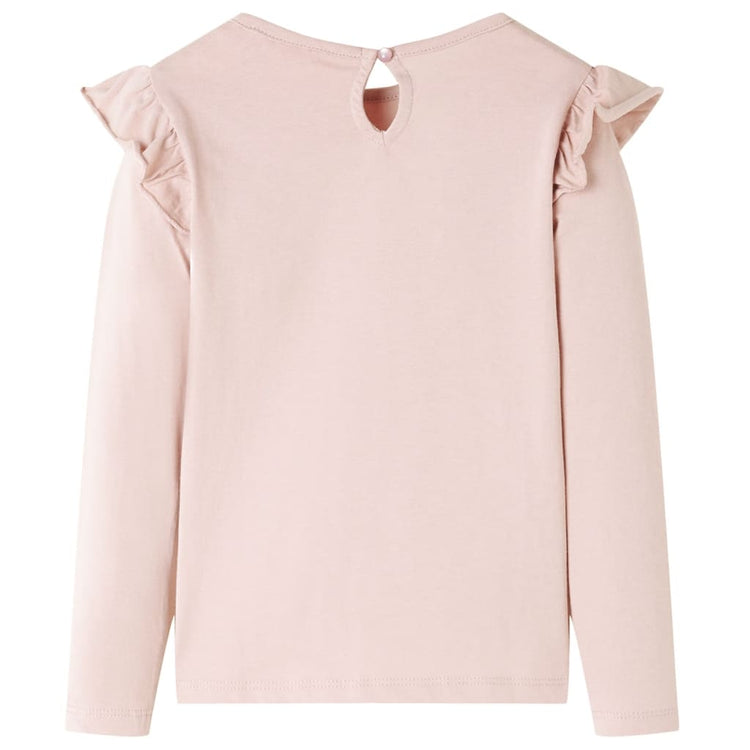 Vidaxl Child's Shirt à manches longues 92 rose