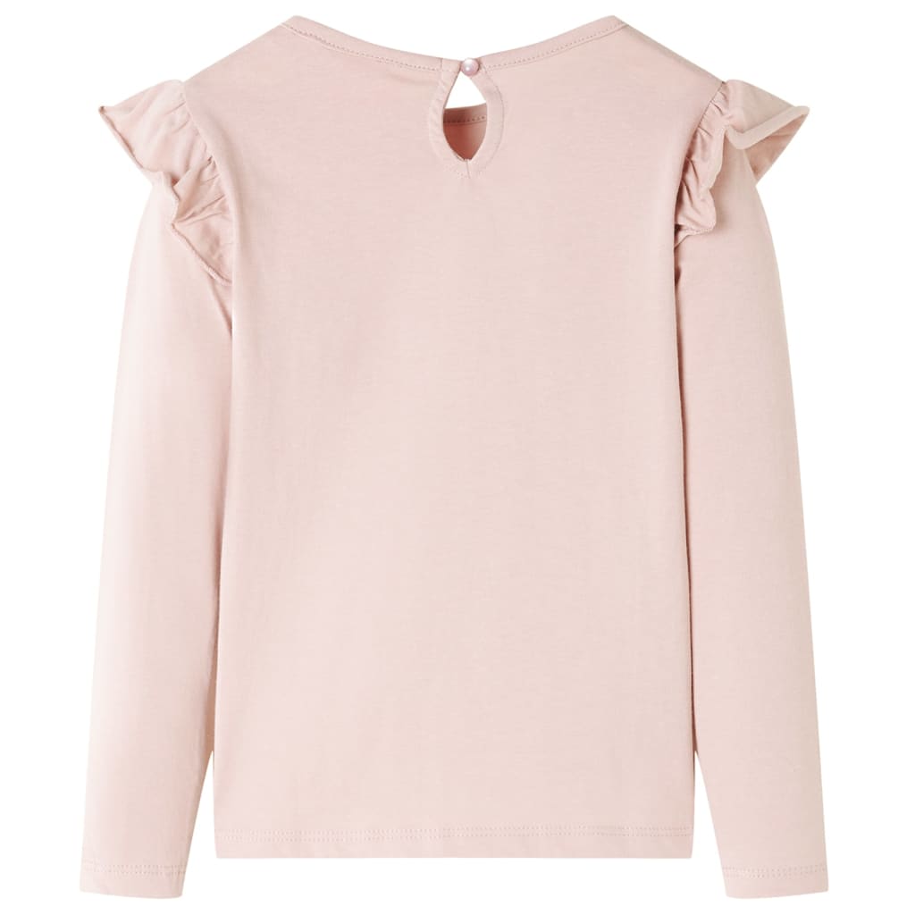 Vidaxl Children's Shirt à manches longues 104 rose