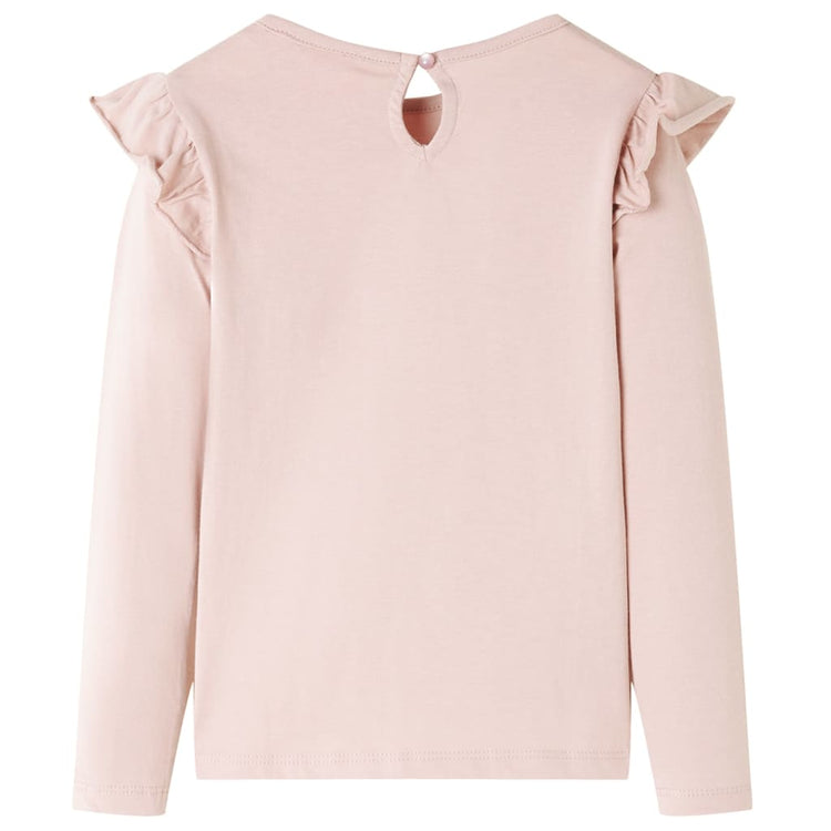Vidaxl Children's Shirt à manches longues 104 rose