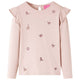 Vidaxl Child's Shirt à manches longues 116 rose