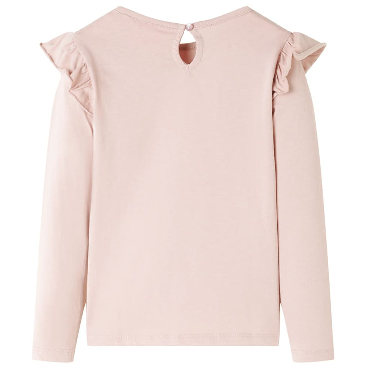 Vidaxl Child's Shirt à manches longues 116 rose