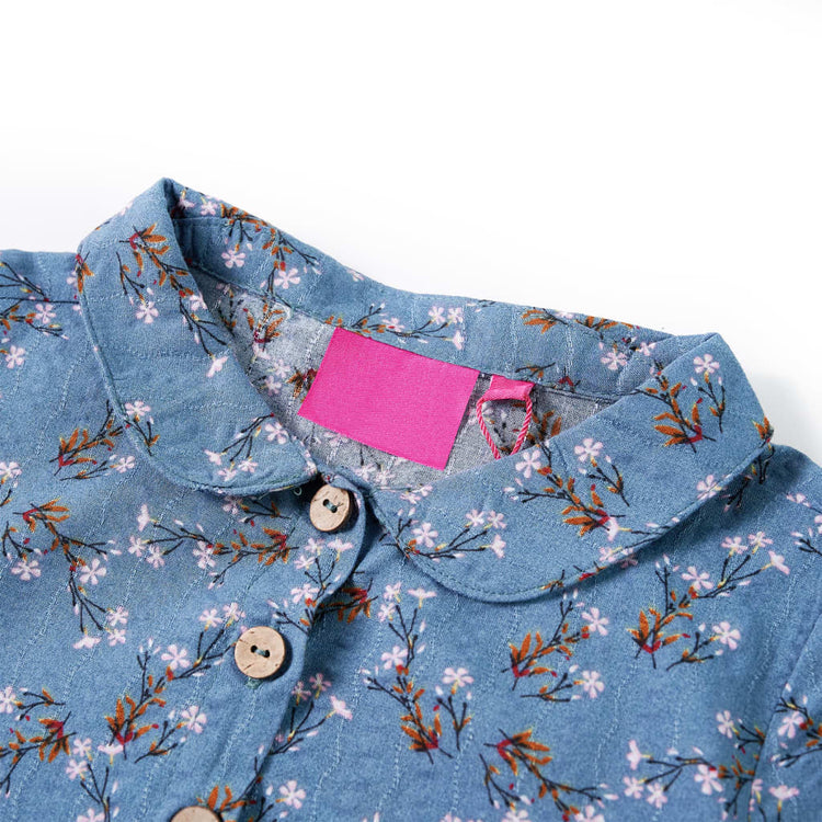 Vidaxl Robe pour enfants à manches longues 92 colorées à l'essence