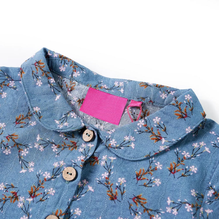 Vidaxl Robe pour enfants à manches longues 116 colorés à l'essence