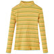 Vidaxl Children's Shirt avec manches longues 116 Ochère rayé -Colored