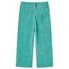 Vidaxl Kinderbroek 104 Rib Velvet Mint Green