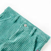Vidaxl Kinderbroek 116 Rib Velvet Mint Green
