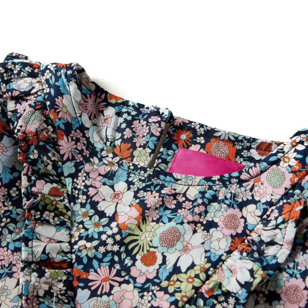 Vidaxl Child's Shirt à manches longues 92 bleu foncé