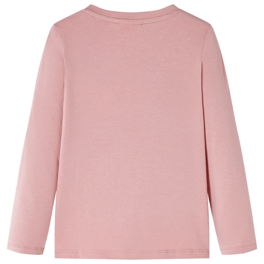 Vidaxl Children's Shirt à manches longues 104 rose