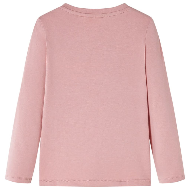 Vidaxl Children's Shirt à manches longues 104 rose