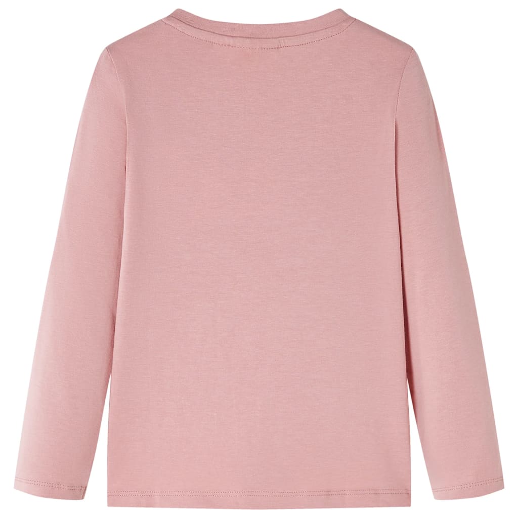 Vidaxl Child's Shirt à manches longues 116 rose