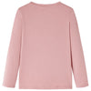 Vidaxl Child's Shirt à manches longues 140 rose