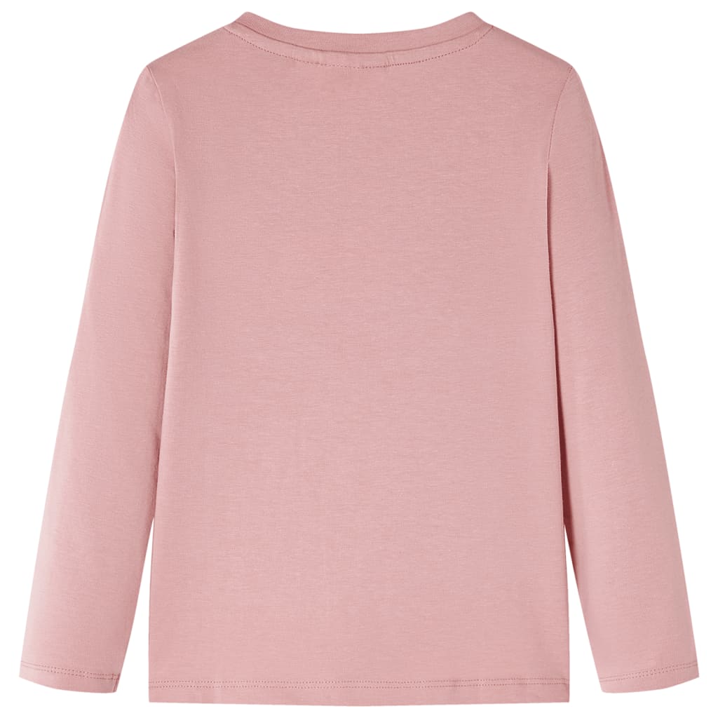 Vidaxl Child's Shirt à manches longues 140 rose