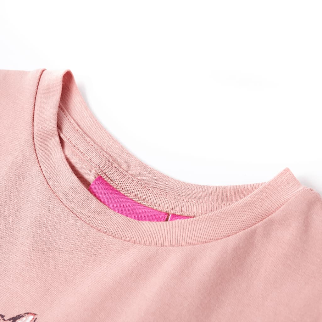 Vidaxl Child's Shirt à manches longues 140 rose
