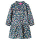 Vidaxl Robe pour enfants à manches longues 92 bleu foncé
