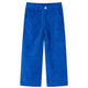 Vidaxl Kinderbroek 128 Rib Velvet Cobalt Bleu