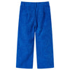 Vidaxl Kinderbroek 128 Rib Velvet Cobalt Bleu