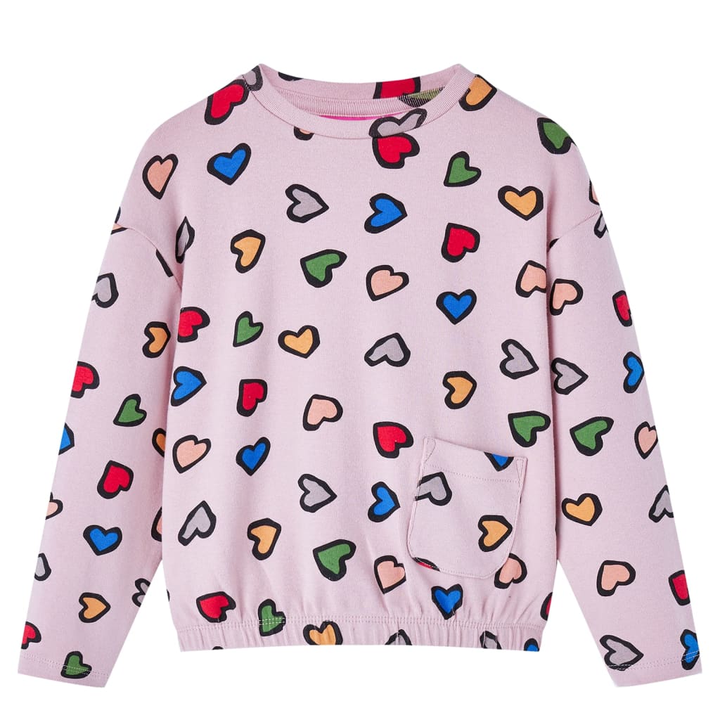 Pull pour enfants Vidaxl 116 rose