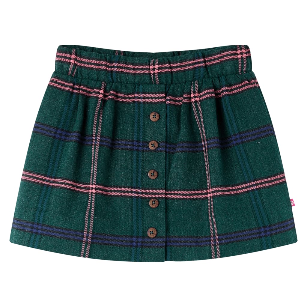 Vidaxl Jupe pour enfants 104 vert foncé