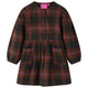 Vidaxl Robe pour enfants à manches longues 116 cognac colorée