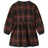 Vidaxl Robe pour enfants à manches longues 128 colored cognac