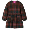 Vidaxl Robe pour enfants à manches longues 140 cognis colorés