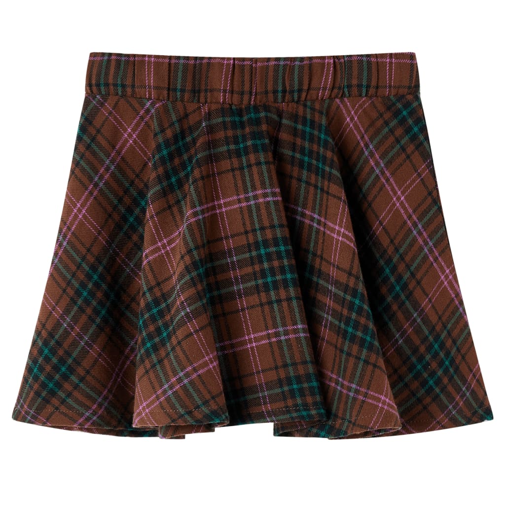 Vidaxl jupe pour enfants 140 cognac colored