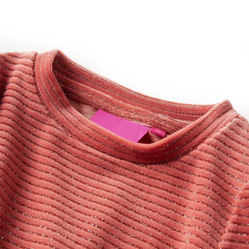 Vidaxl Robe pour enfants à manches longues 128 Middelpoz