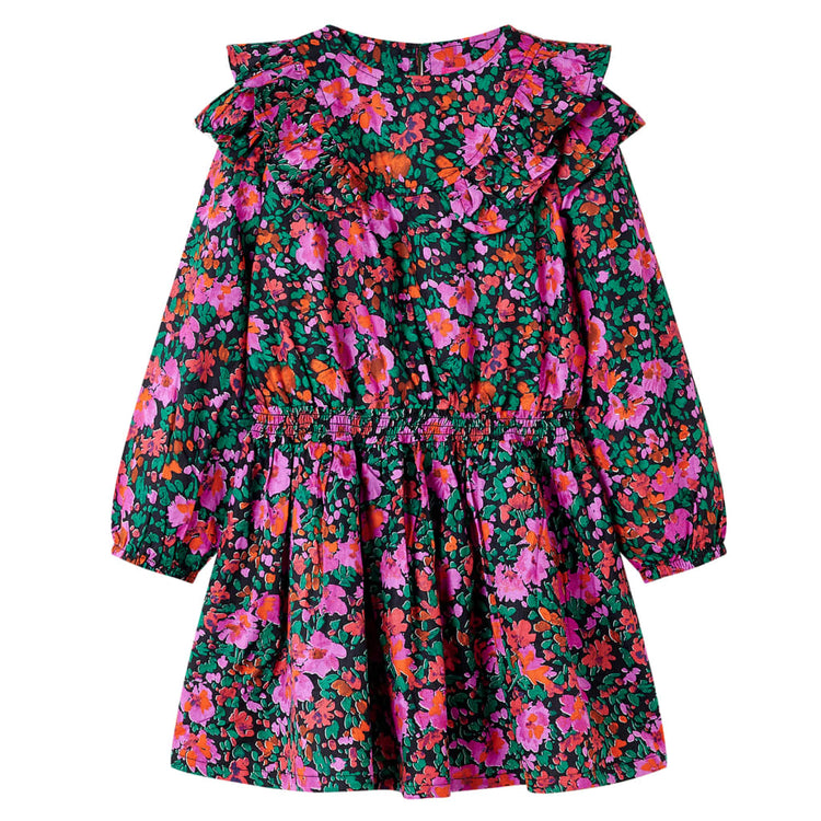 Vidaxl Robe pour enfants à manches longues 92 rose vif