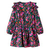Vidaxl Robe pour enfants à manches longues 128 rose vif