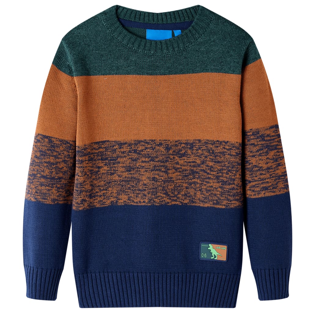 Vidaxl Child's's Pull tricoté 140 Multi-Colord
